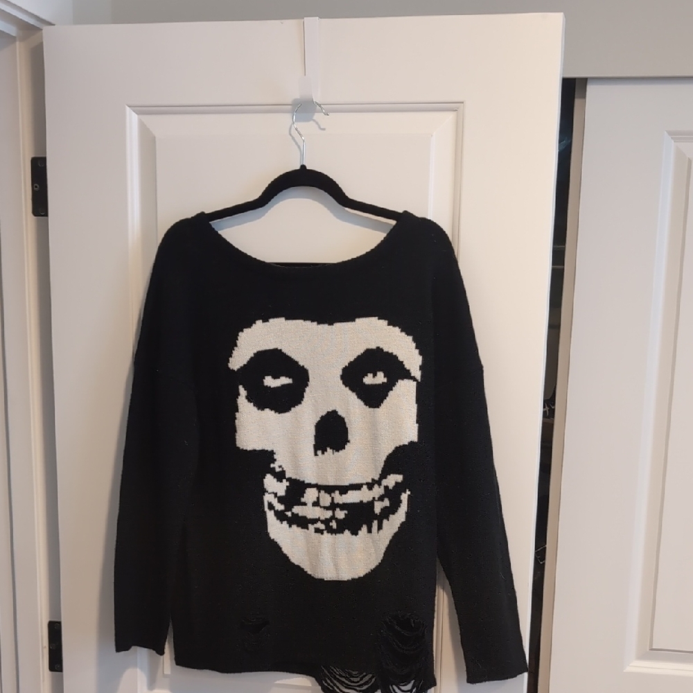Misfits Distressed Oversized Sweater